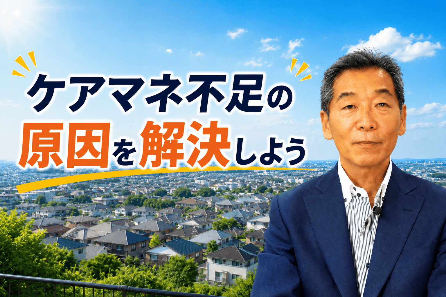 ケアマネ不足の原因を解決しよう